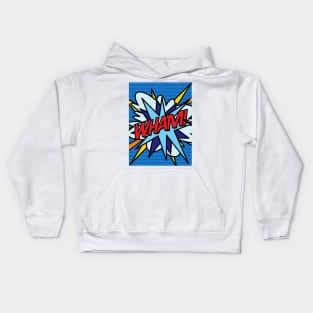 Comic Book Pop Art WHAM Kids Hoodie